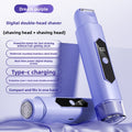 Dual Head Electric Hair Removal Shaver