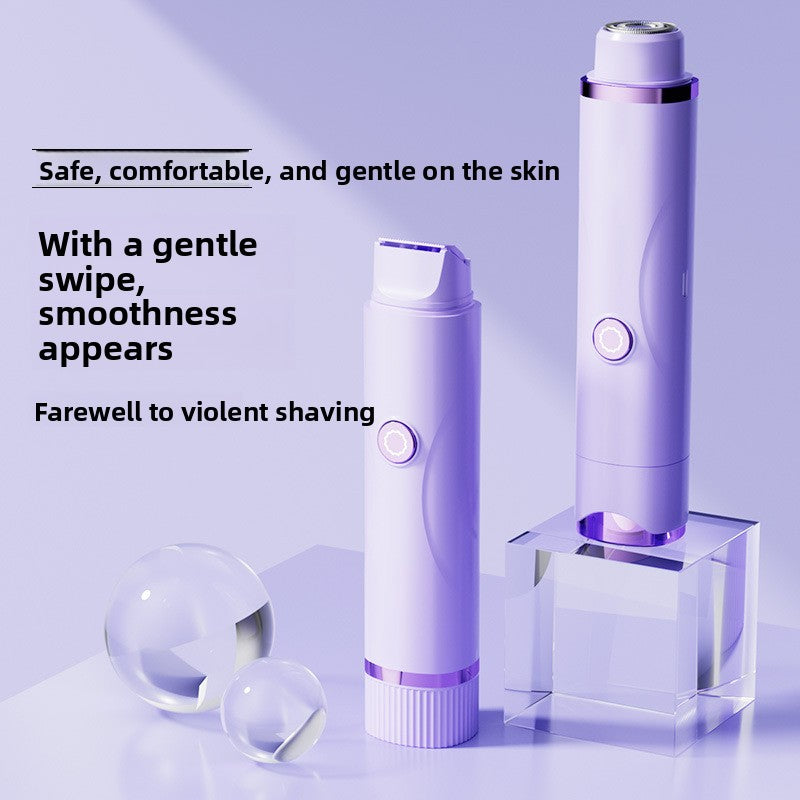Dual-Head Electric Hair Remover