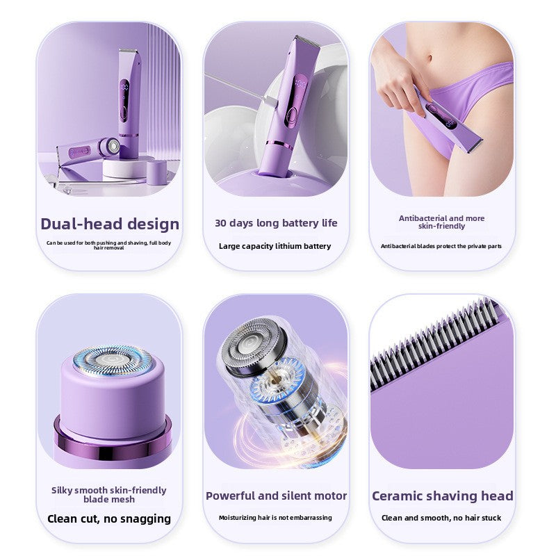 Electric hair removal device