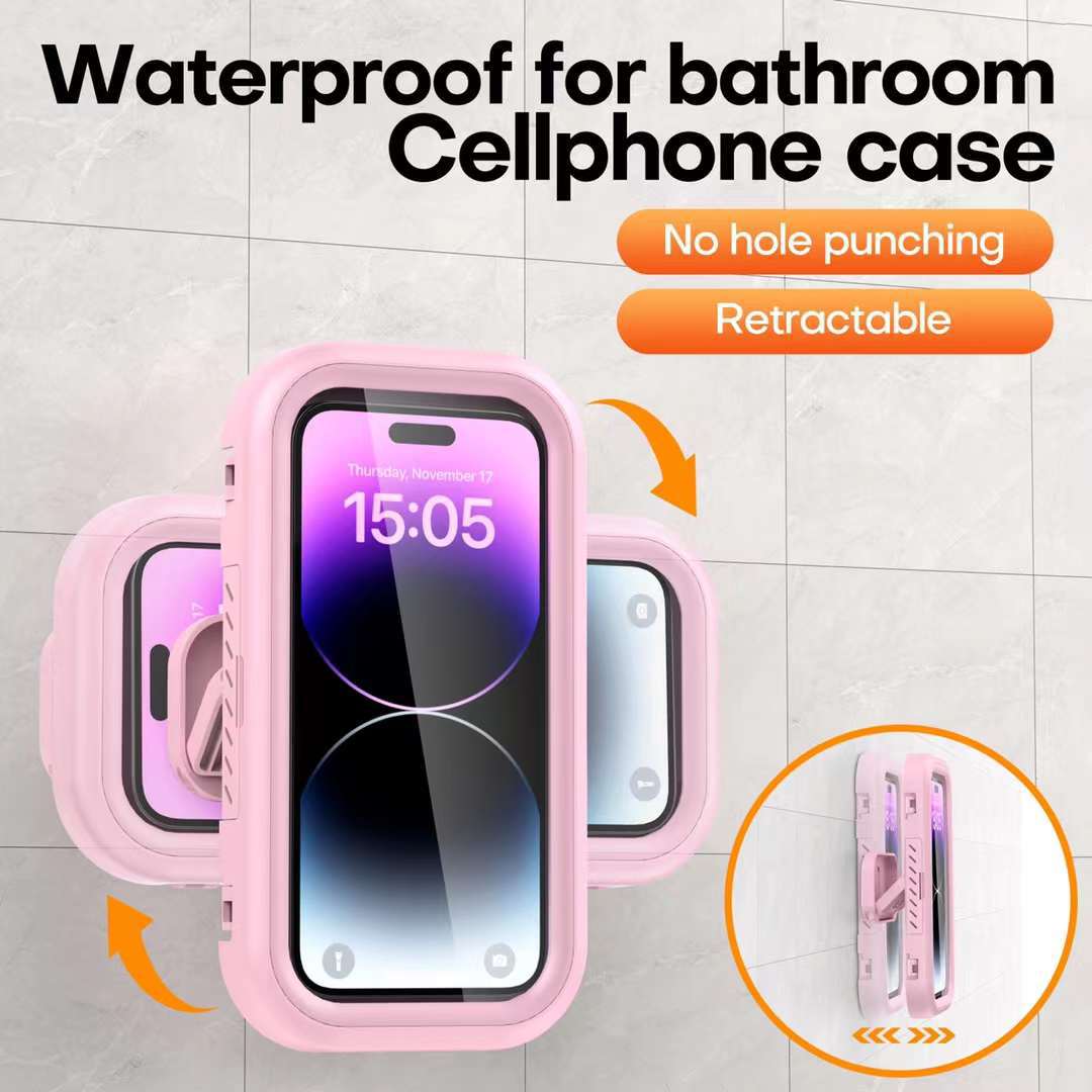 Adjustable Waterproof Phone Mount with Rotation