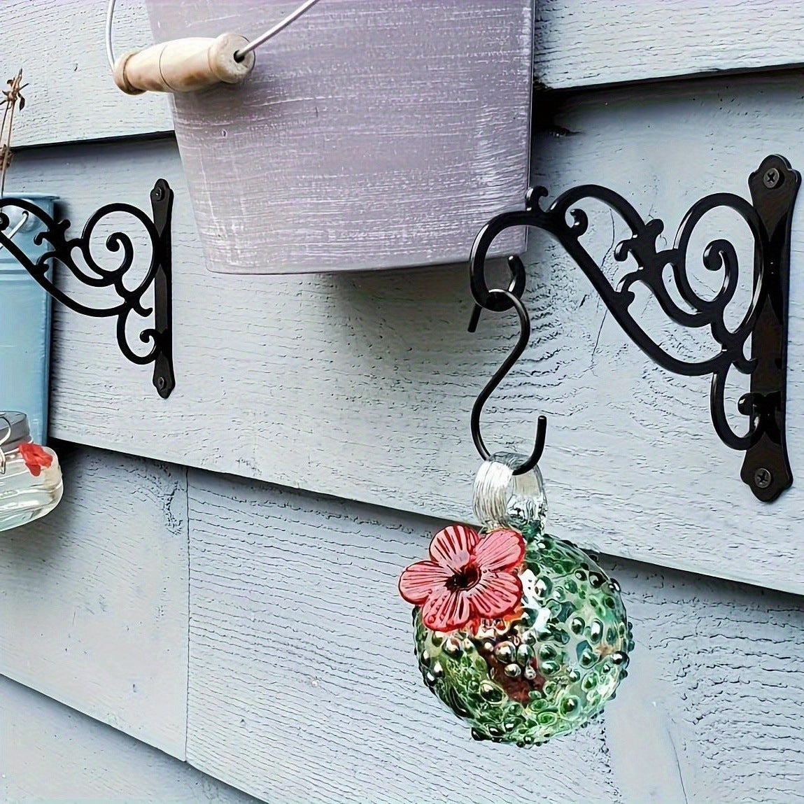 Wall Mounted Plant Hanger Iron Hook