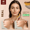 Lymphatic Contour Face Brush-Facial Dry Brush-Lymphatic Drainage Massager,Soft Dry Brushing Beauty Tool for Jawline, Chin & Facial Sculpting Designed to Fit Precisely and Relieve Fatigue
