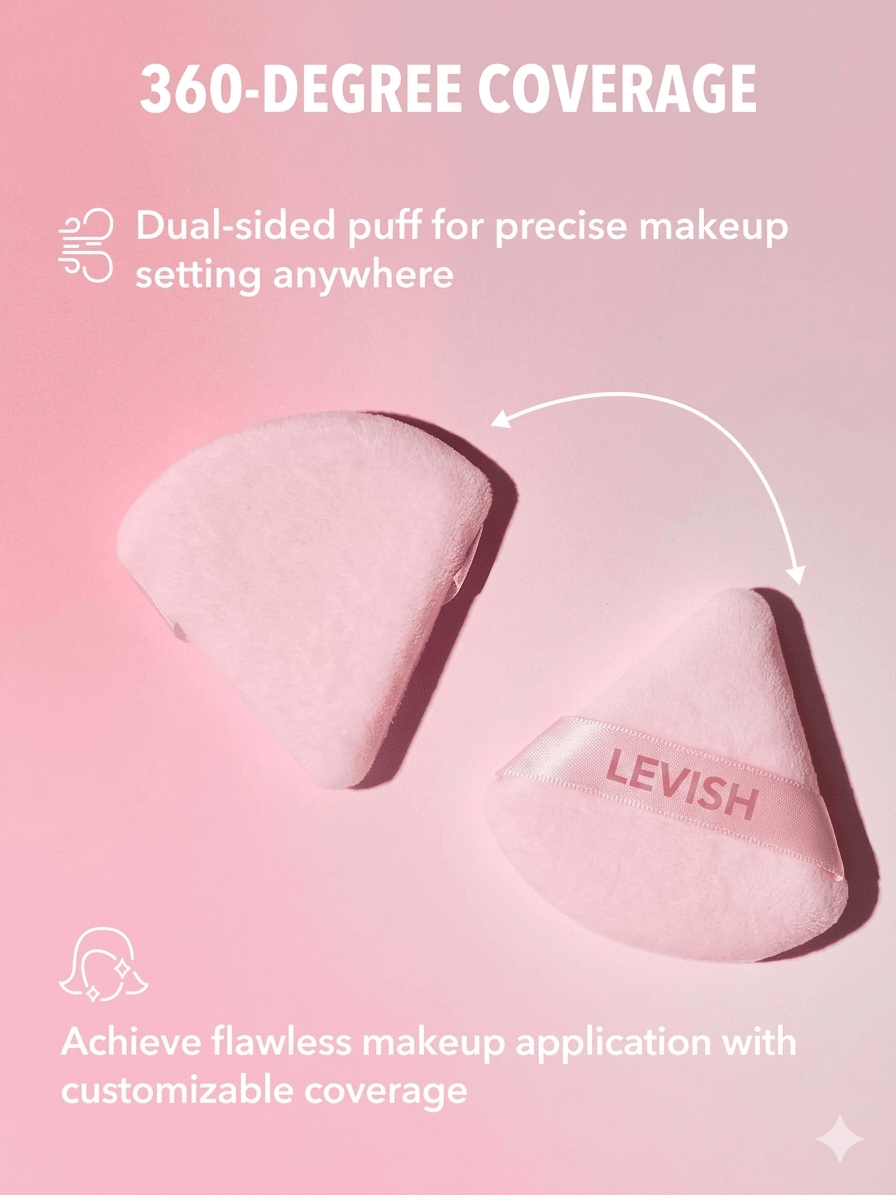 nsta-Ready Powder Puff, Baby Pink